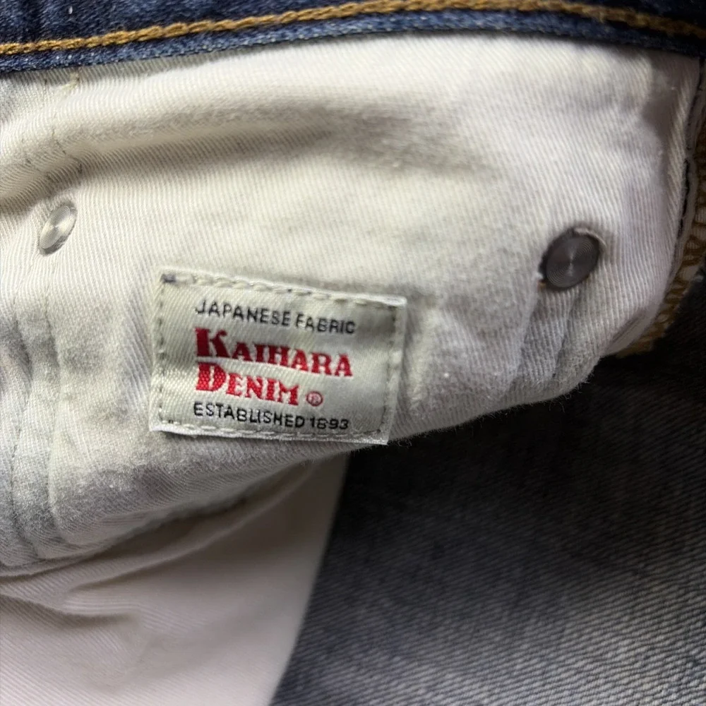 J. Crew Kaihara Japanese Selvedge Jeans Mens fits 30x32 Blue 770 Slim Straight